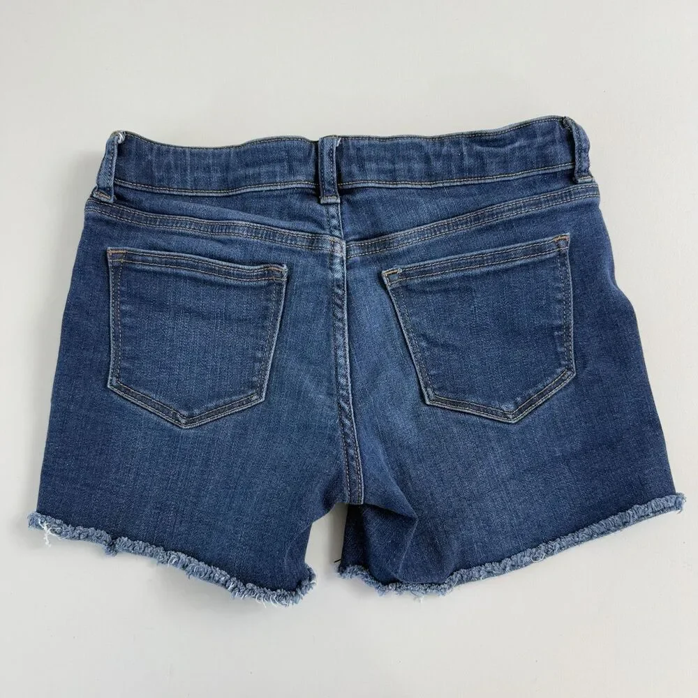 WARP + WEFT Denim KOA KONA Shorty Shorts Girls Adjustable Waist Size 12